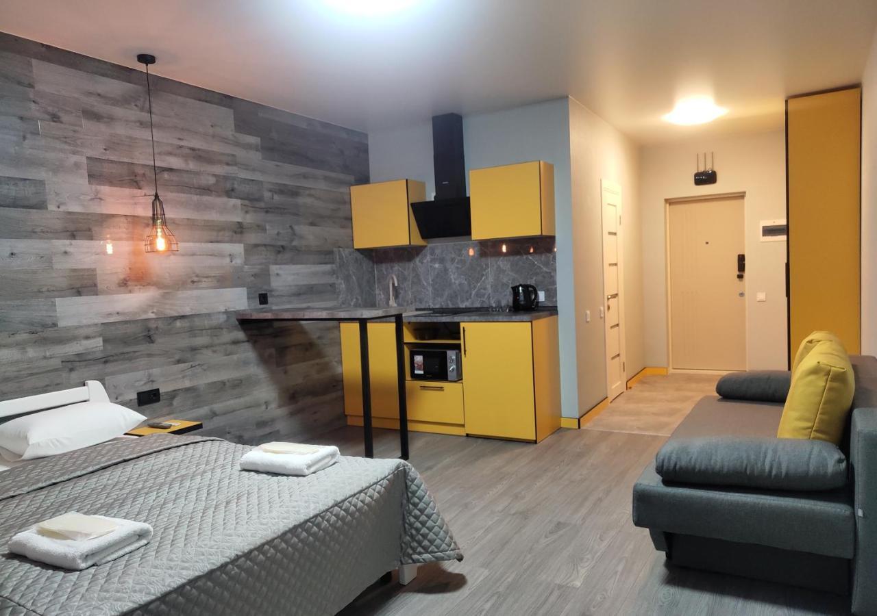 Solo Apartment Kamenskaya Kiev Exteriör bild