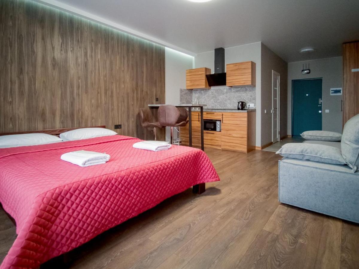 Solo Apartment Kamenskaya Kiev Exteriör bild